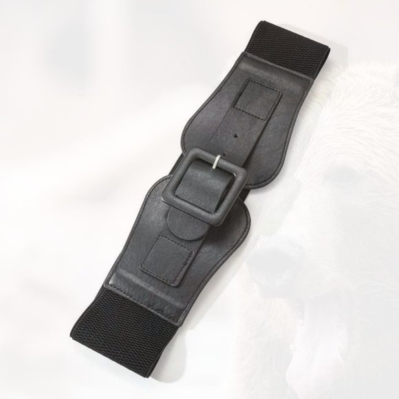 New Square Buckle Elastic Belt size US 80(6-10) 146 - Picture 2 of 3